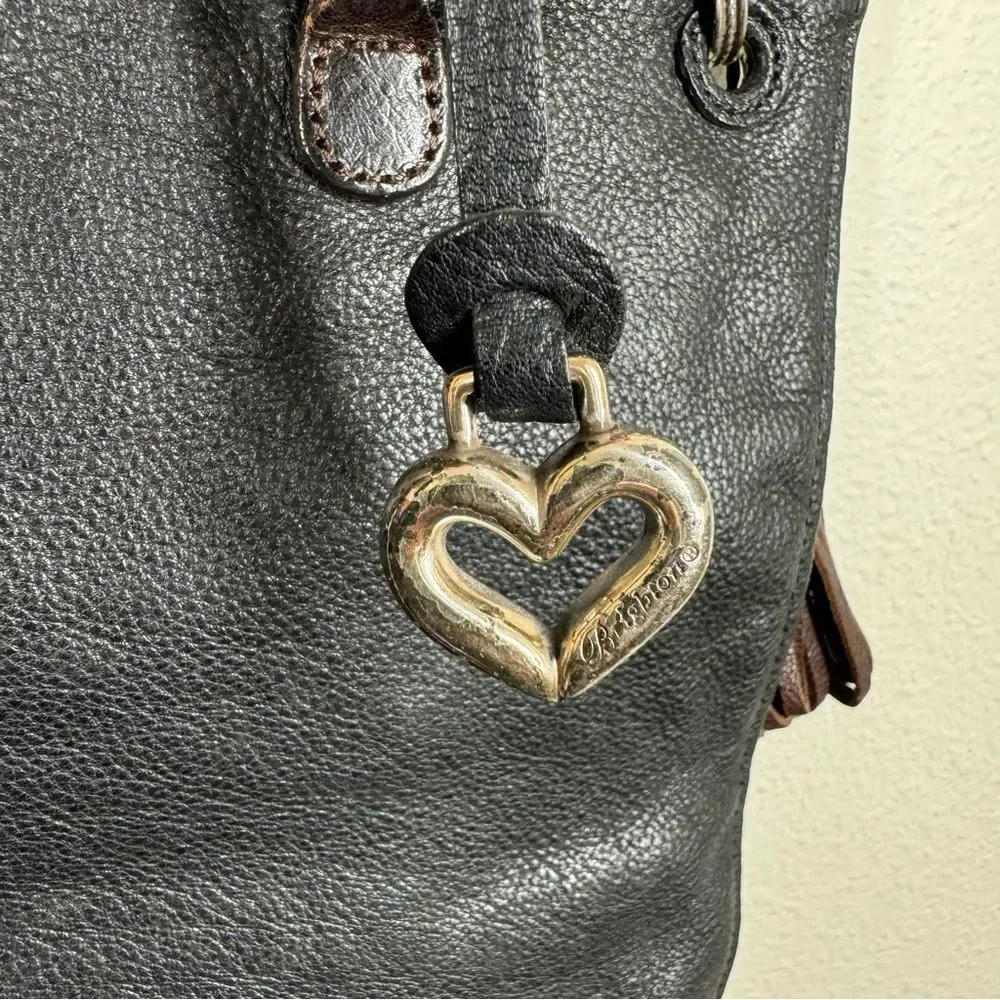 Brighton black leather